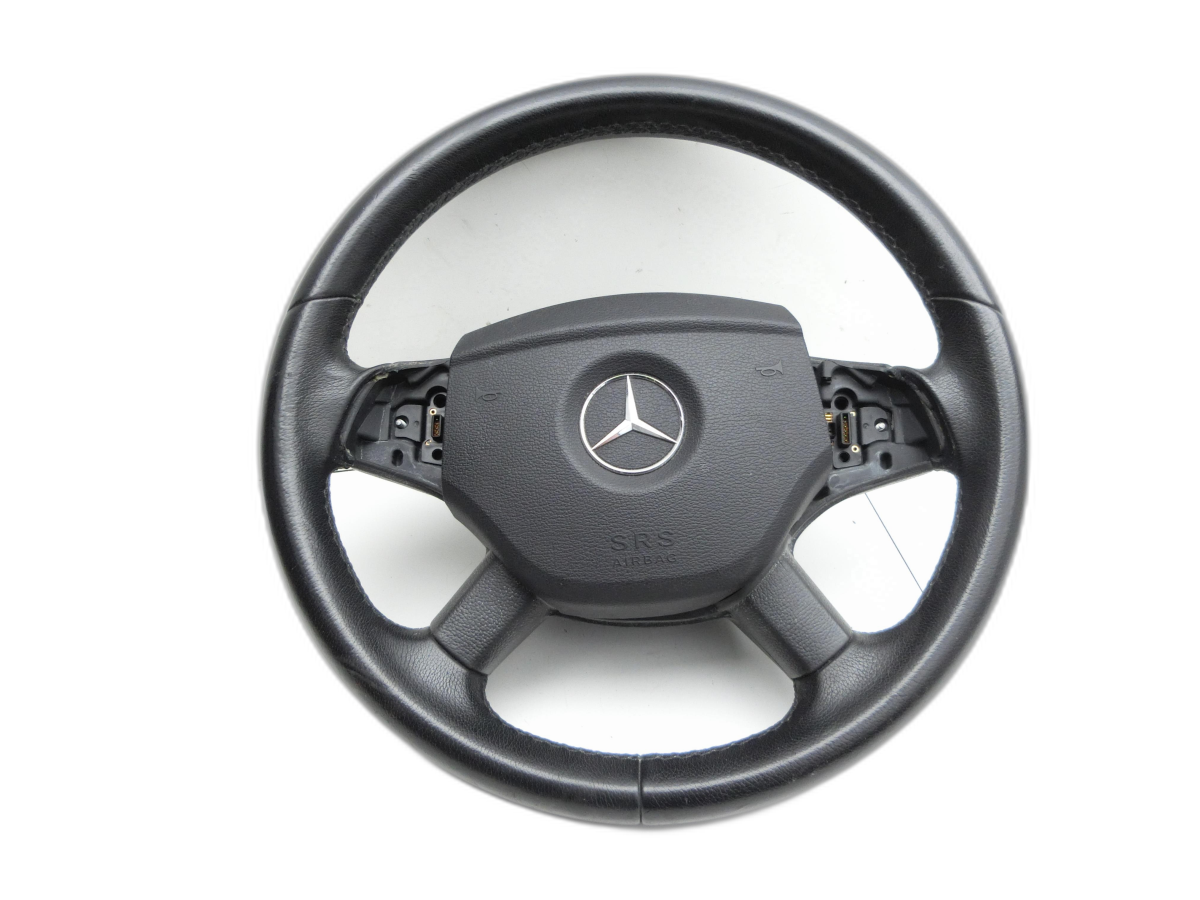 Mercedes W245 B180 08-11 Lenkrad Airbaglenkrad Leder - Bild 1