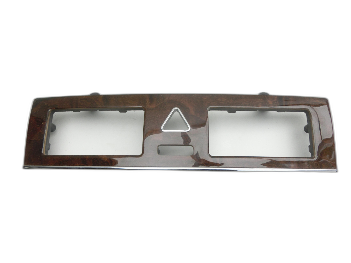 Mercedes W203 C200K 04-07 Blende Einbaurahmen für Mittelkonsole Warnblinkschalter  - Bild 1