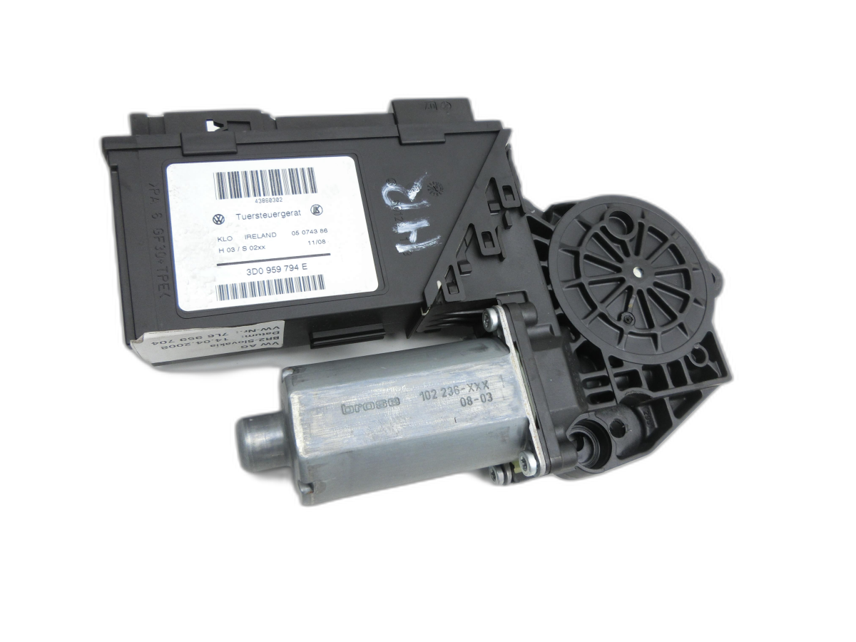 VW Touareg 7L 06-10  Fensterhebermotor Rechts Hinten  - Bild 1