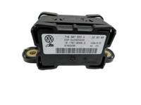 Audi A3 8P 08-13 Beschleunigungssensor ESP Sensor Audi A3 8P 08-13 13.05.2008 7H0907655A 10.1701-0366.3 gebraucht Vorschau 1