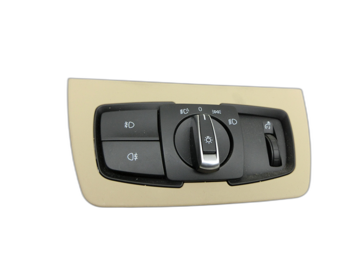 BMW F31 320d 11-15 Lichtschalter Schalter autom. Dimmer Nebelschein- Nebelschluss-  - Bild 1