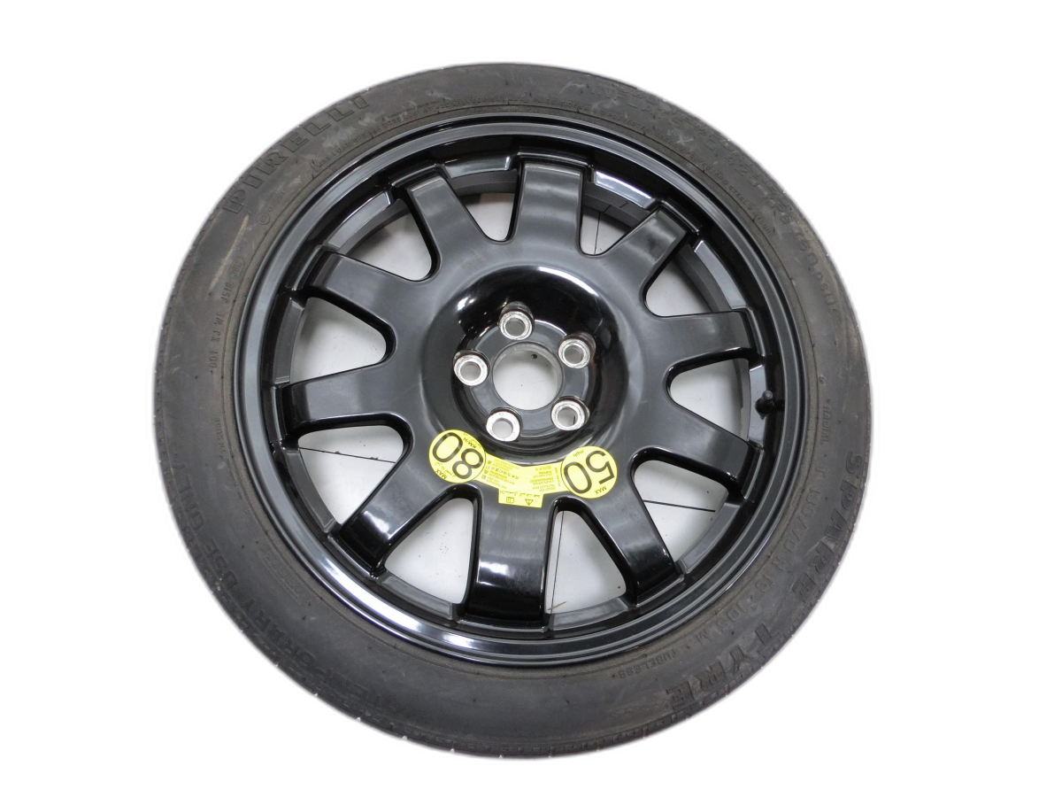 Jaguar XF X250 11-15 1 x Komplettrad Ersatzrad Aluminiumfelge 135/80R16 5X108  - Bild 1