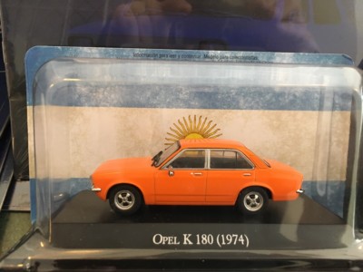 1974 OPEL K 180 1/43 SALVT ARGNETINA OUR CARS COLLECTION
