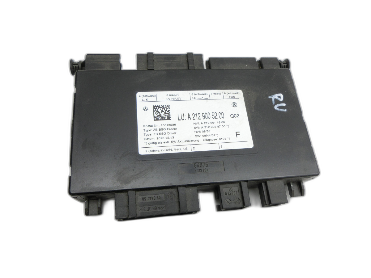 Mercedes C218 CLS 350 11-14 Steuergerät Sitzsteuergerät SG Vorne Rechts  - Bild 1