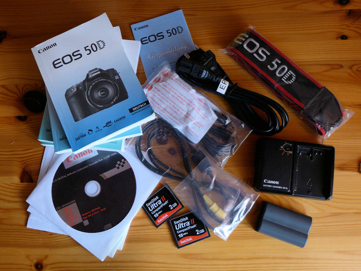 DSLR Spiegelreflexkamera Canon EOS 50D Body