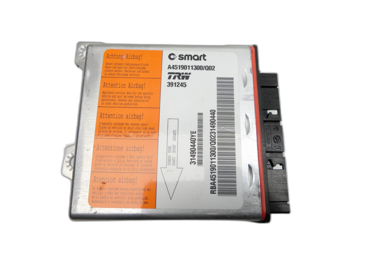 Bolsa de aire Unidad control del airbag para Smart ForTwo 451 07-10 - Bild 1