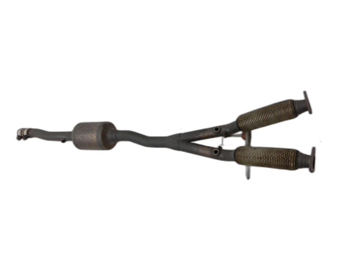 VW EOS 1F 06-09 FSI 2,0 110KW Hosenrohr Abgasrohr Flexrohr Katalysator  - Bild 1