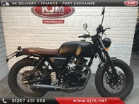 MUTT AKITA 125 CC E5, 2025/25, JUST 290 MILES FINISHED IN SATIN BLACK