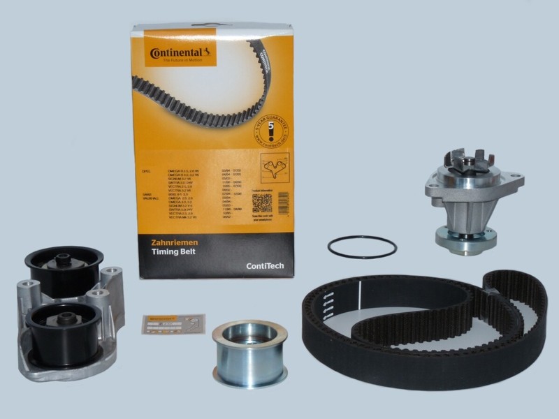 Conti Zahnriemen +Rollen Wasserpumpe Opel Omega Vectra 2.5 3.0 C25xe X25xe X30xe