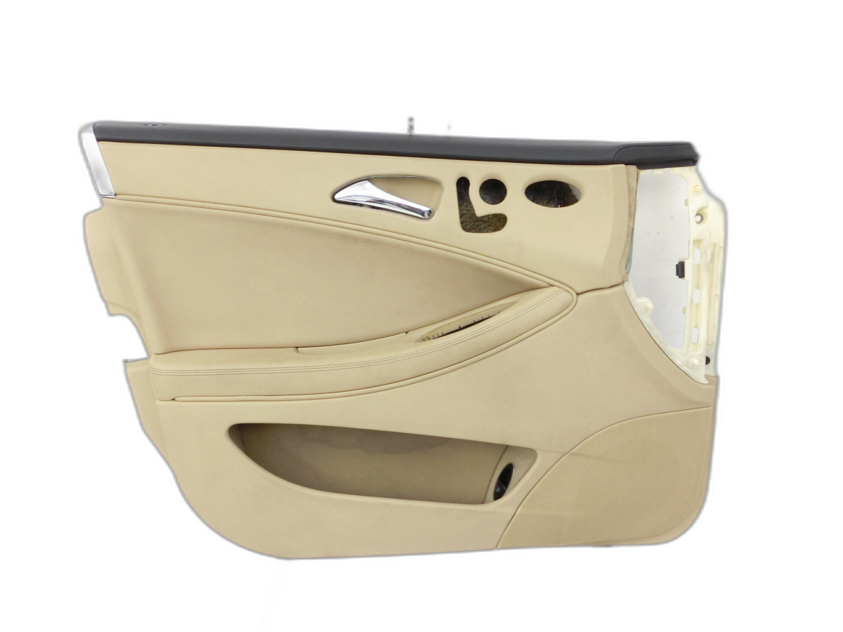 Pannello portiera Sx anteriore Pelle marrone 204A per Mercedes C219 CLS 08-10 - Bild 1