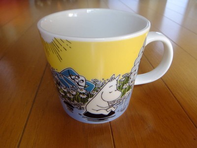 Arabia Moomin 2015 Summer Limited Moment On The Shore Mug Shipping Included