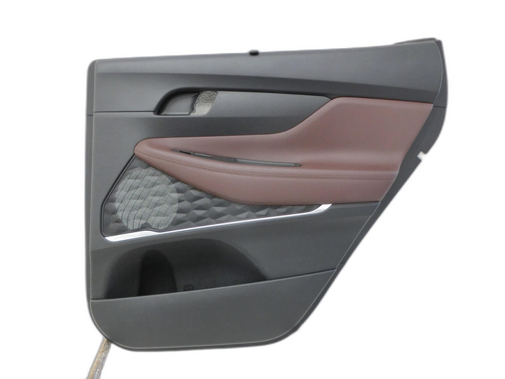 Hyundai Santa Fe IV TM 18-20  Türverkleidung Türpappe Sonnenschutz Rechts Hinten  - Bild 1