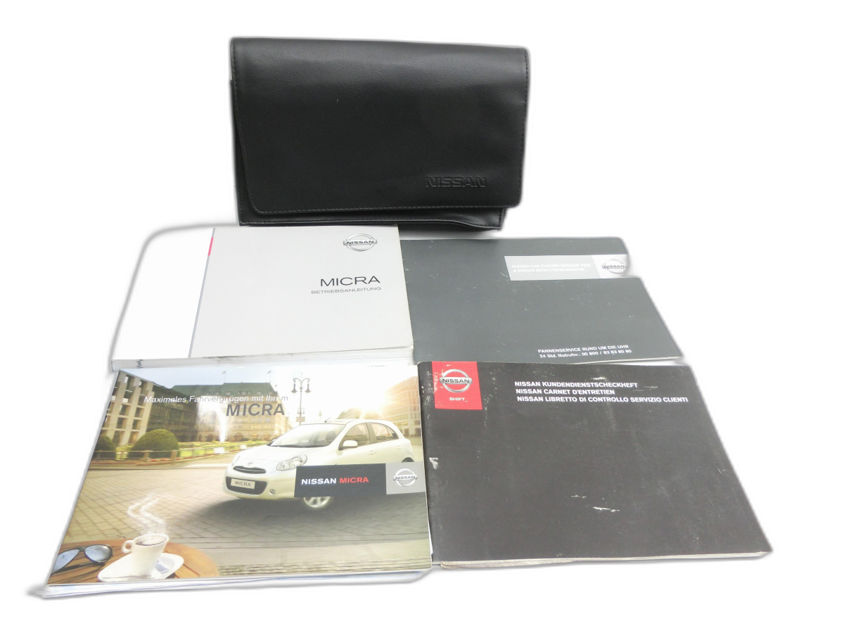 Nissan Micra IV K13 10-13 Serviceheft Betriebsanleitung Anleitung Bordmappe  - Bild 1