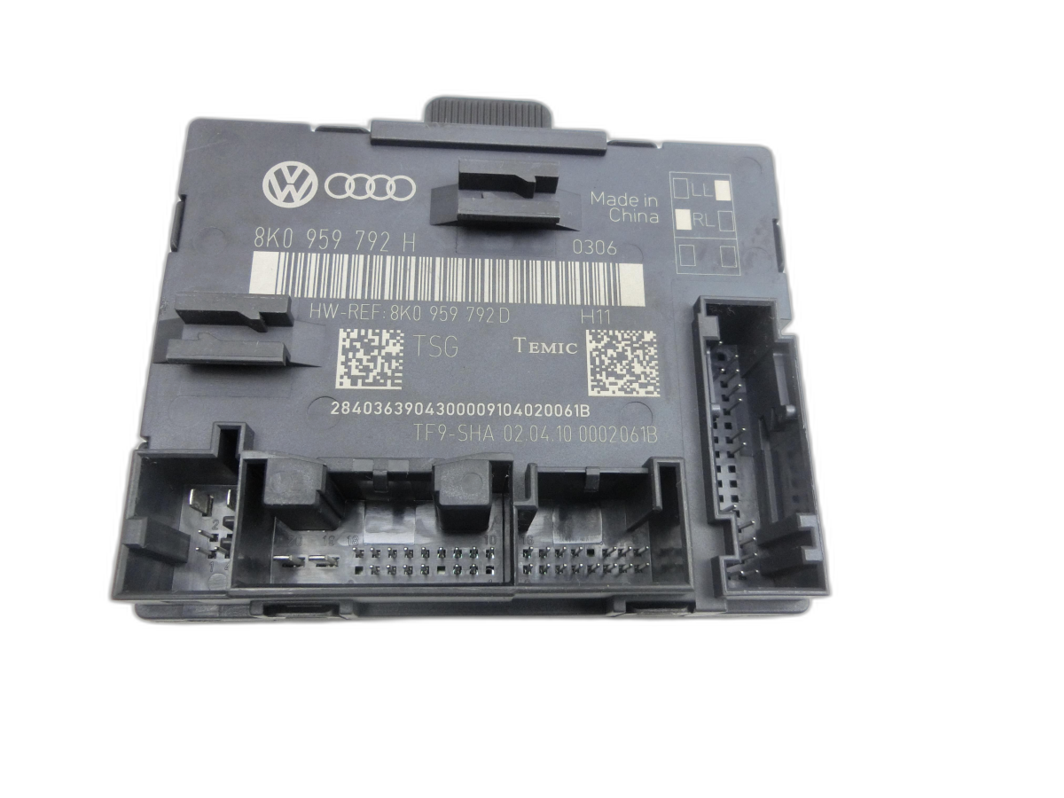 Audi A4 8K B8 07-11 Steuergerät ECU Modul SG Türsteuergerät Rechts Vorne  - Bild 1