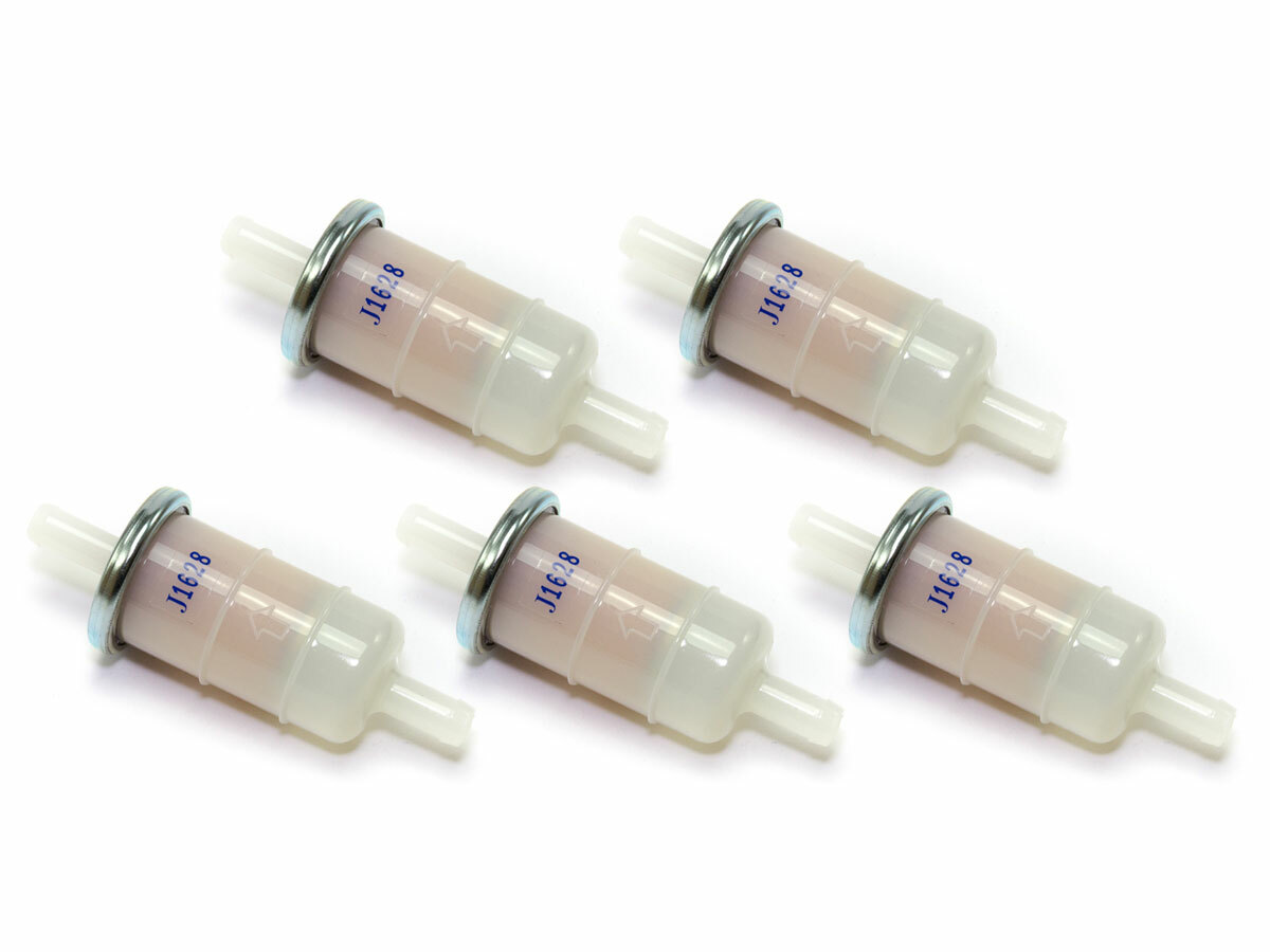 Benzinfilter Set 5 Stück 9 mm für  Kawasaki KAF 400 KFX 700 SV700A Bj. 2006-2015