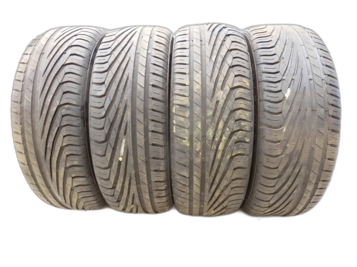 BMW E87 118d 07-11 LCI 4x Reifen Sommerreifen Uniroyal 195/55R16 87H 5.5-7.3mm  - Bild 1