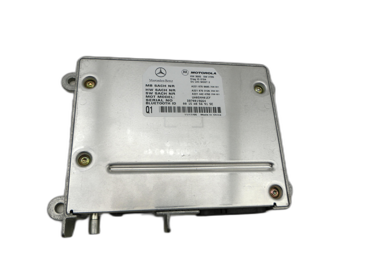 Control Unit ECU module Motorola telephone Bluetooth Interface for Mercedes W221 S350 05-09 - Bild 1