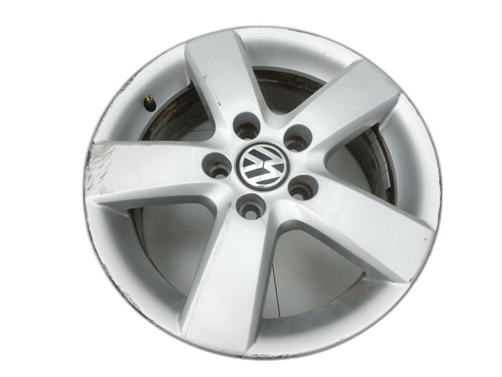 VW Touran 1T 03-06 1x Felge Alufelge 5X112 6.5X16Zoll ET50 VW Touran 1T 03-06 02.03.2009 1T0601025G gebraucht Bild 1