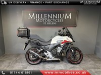 2015 HONDA CB 500 X LIGHTWEIGHT ADVENTURE TOURER WITH TOP BOX