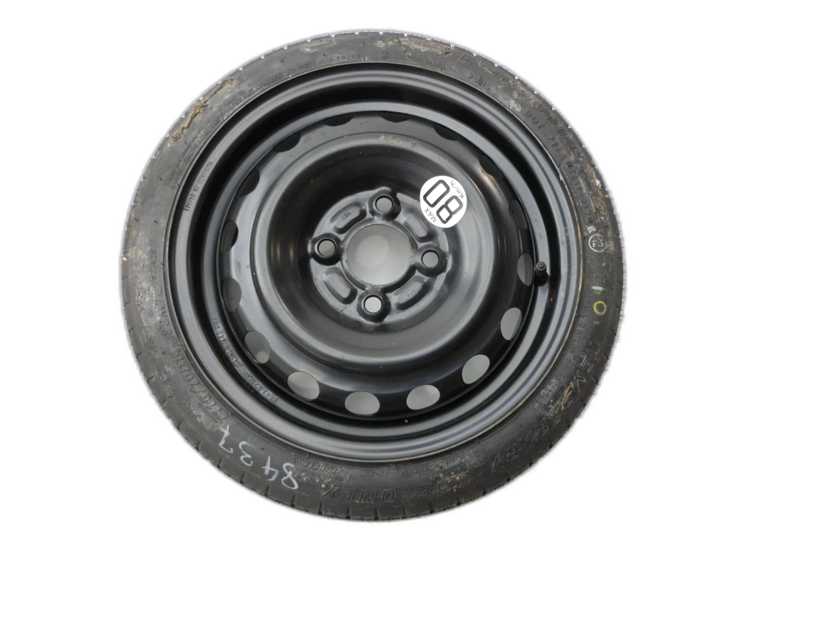 1x Rueda de repuesto completa llanta 115/70R14 4X100  Nissan Micra IV K13 10-13 - Bild 1