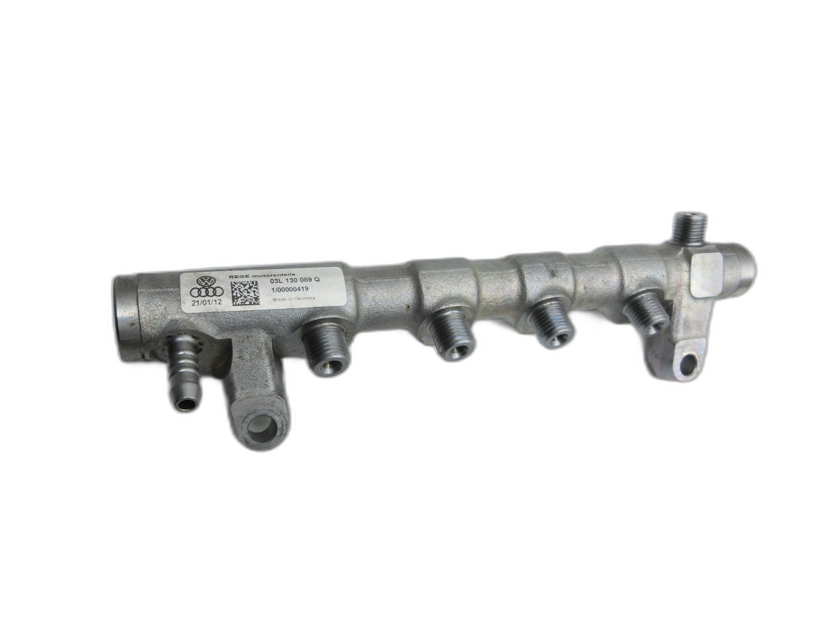 Audi A6 4G C7 10-14 TDI 2,0 130KW Hochdruck Verteiler Verteilerrohr - Bild 1