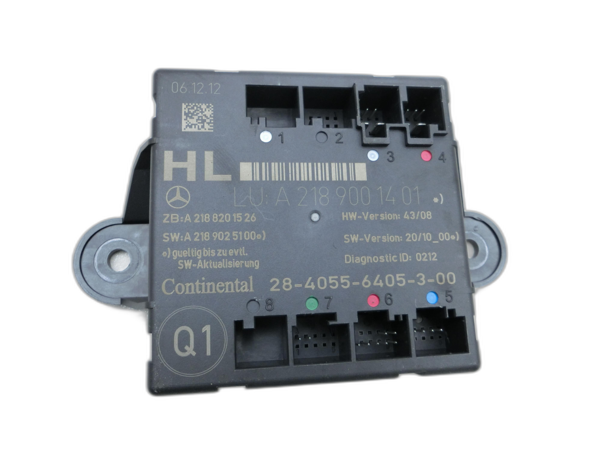 Centralina / Apparecchio controllo ECU modulo Unità di porta Dx posteriore per Mercedes W204 C180 11-15 - Bild 1