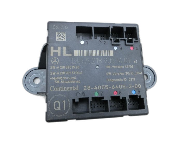 Mercedes W204 C180 11-15 Steuergerät ECU Modul Türsteuergerät Rechts Hinten  - Bild 1