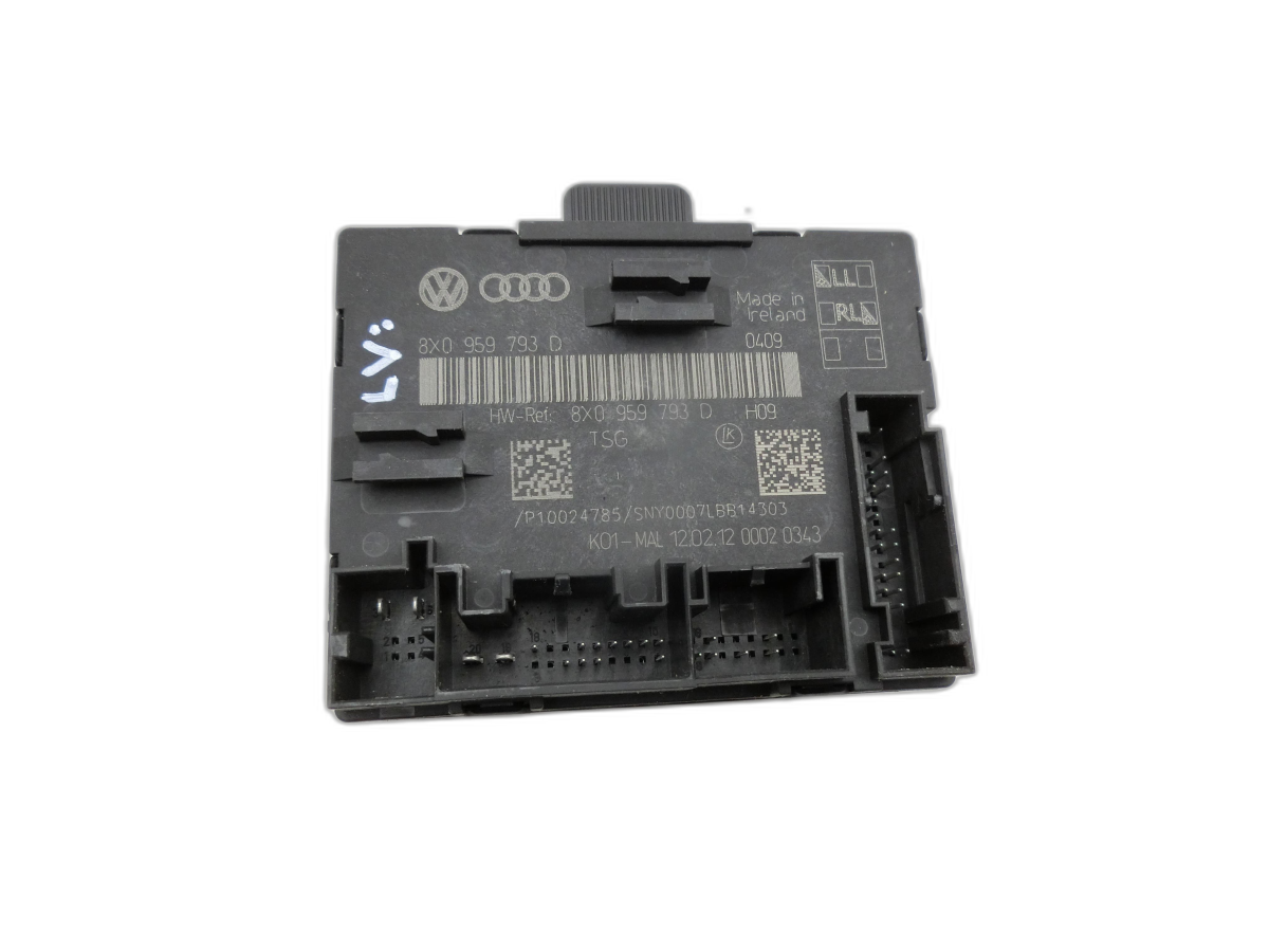 Audi A1 8X 10-14 Steuergerät ECU Modul Türsteuergerät Links Vorne  - Bild 1