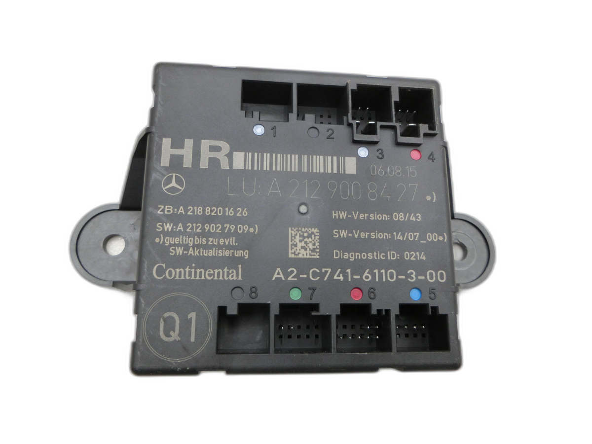 Control Unit Door Right Rear for Mercedes S212 E350d 13-16 - Bild 1