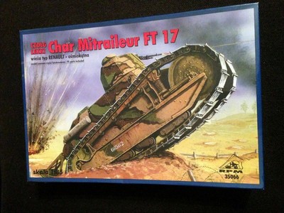 1/35 RPM 35066 Char Mitraileur French Renault FT 17 WW1 WW2 tank model