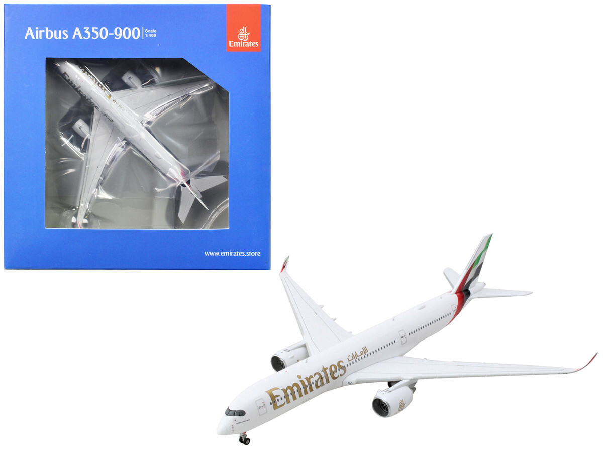 航空機・ヘリコプター Emirates Airbus A350-900 1:400 GeminiJets Airbus A350-900 Aircraft 