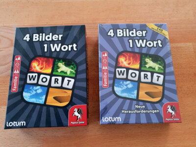 ''4 Bilder 1 Wort'' plus Erweiterung [Pegasus Spiele]