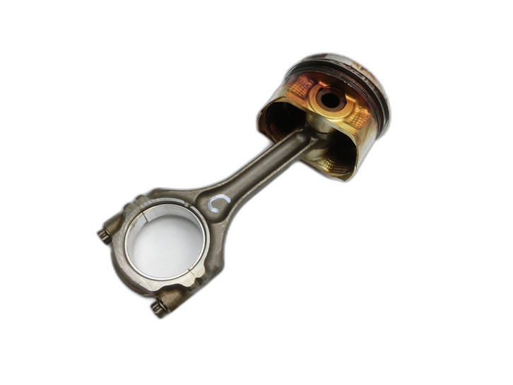 Smart ForTwo 451 07-10 1,0 52KW 132910 Kolben mit Pleuel Pleuelstange Motor Piston  - Bild 1