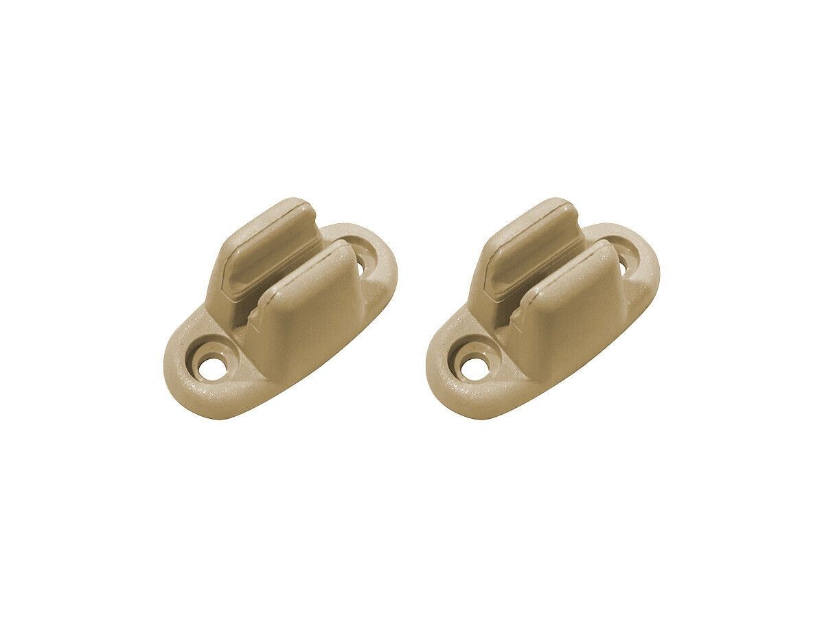 Sunvisor Clip Holder Fits For Mercedes W113 Pagoda 230 SL 250 SL Beige 2 PCS