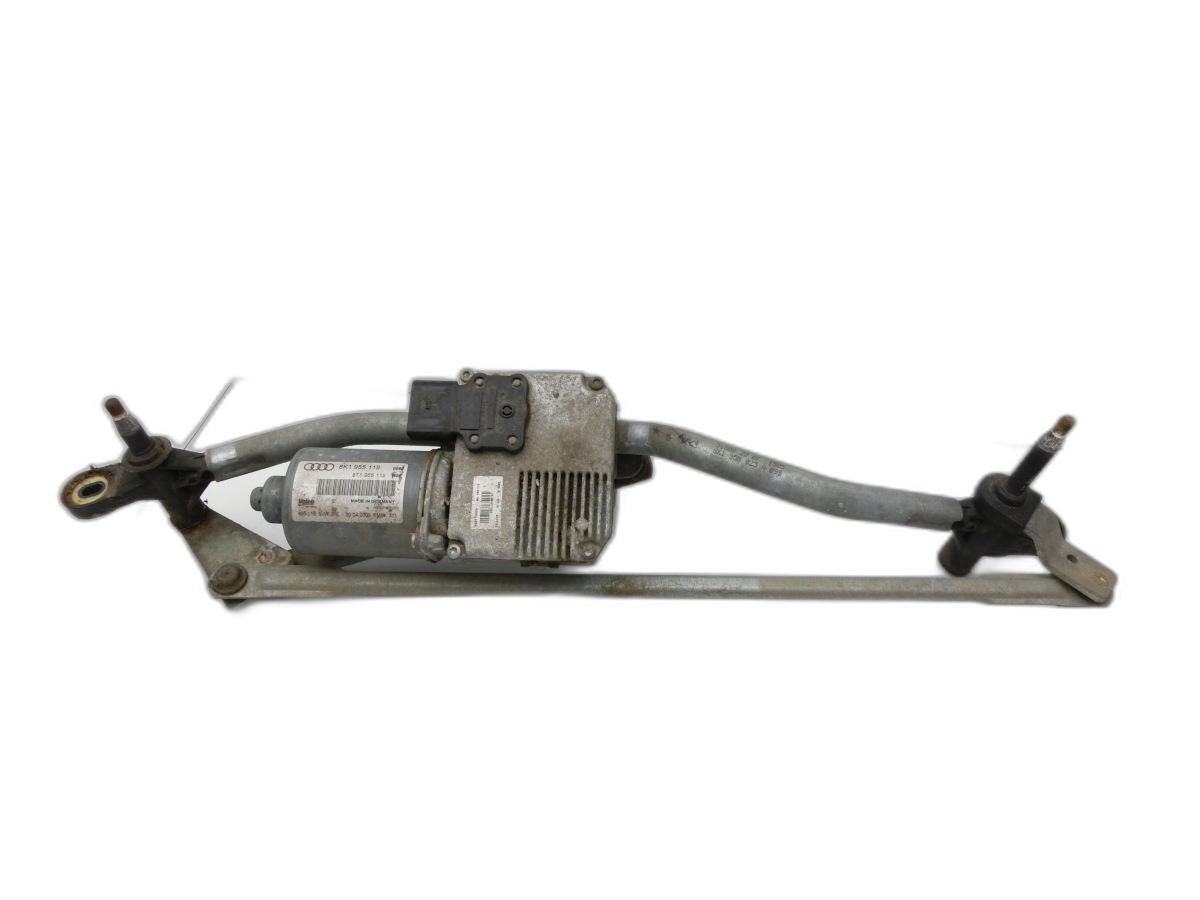 Audi A4 8K B8 QU 08-11 Wischermotor m. Wischergestänge Vorne  - Bild 1