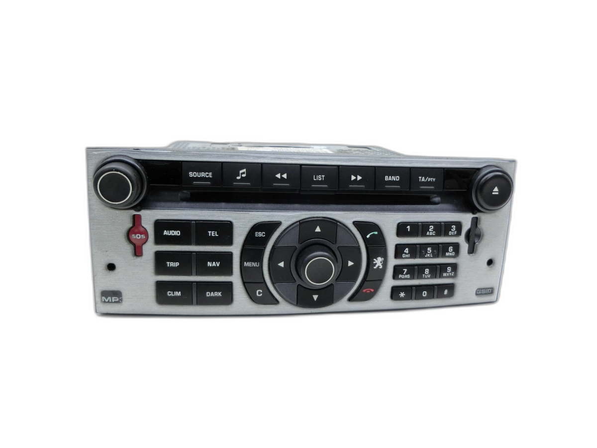 Peugeot 407 Coupe 05-11 Navigationssystem Navi  - Bild 1