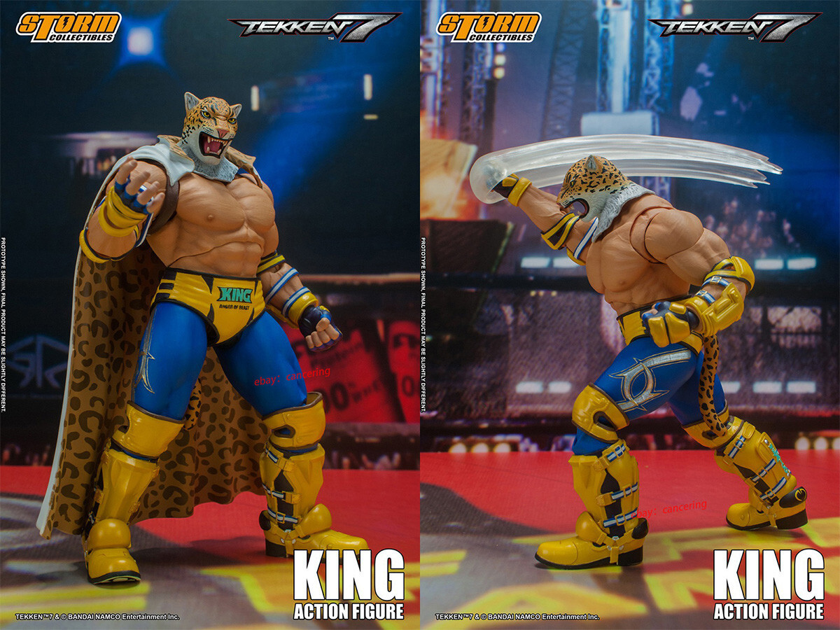 Storm toys 鉄拳　KING 1/12フィギュア Amazon.com: Storm Collectibles - Tekken 7 - King, 1/12