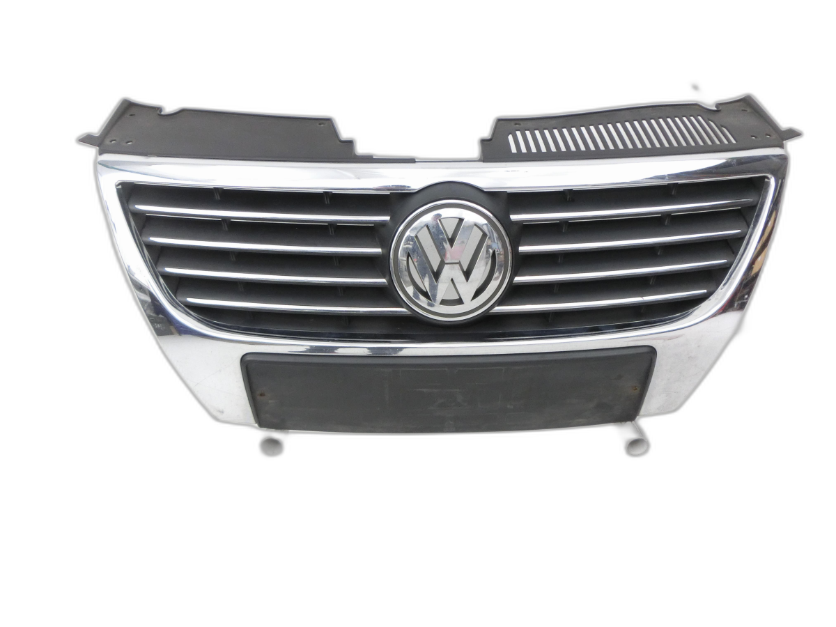 Front Grill radiator Chrome with Emblem for C9X VW Passat 3C B6 06-10 - Bild 1