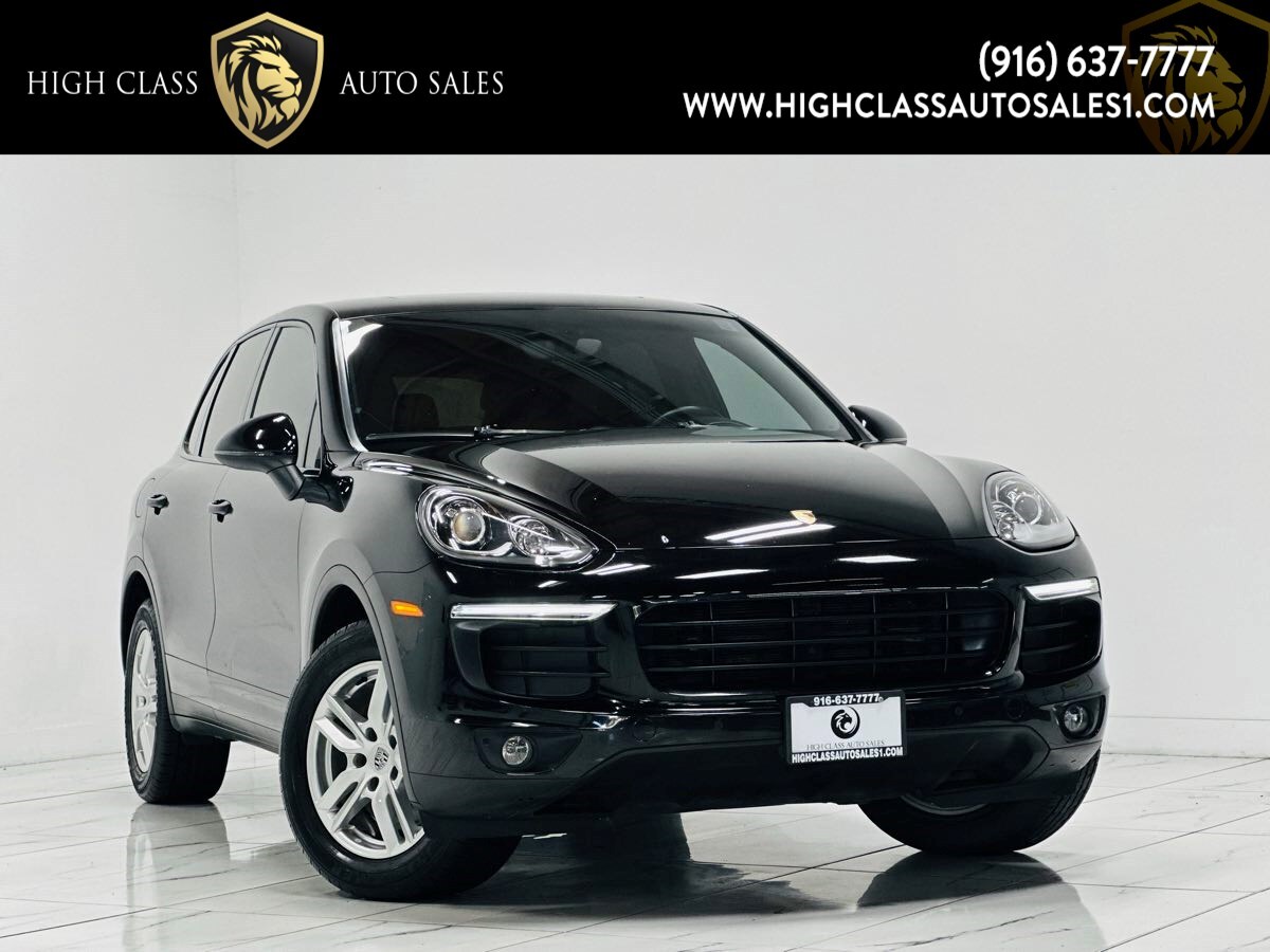 2016 Porsche Cayenne  112237 Miles Black  3.6L 6 Cylinders Automatic