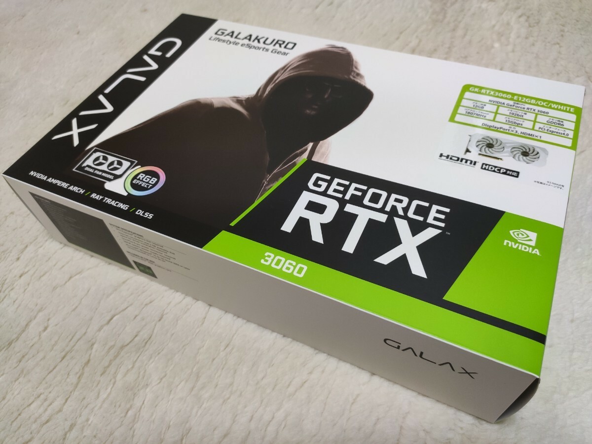 GARAKURO GeForce RTX3060 GDDR6 12GB GALAKURO GAMING GK
