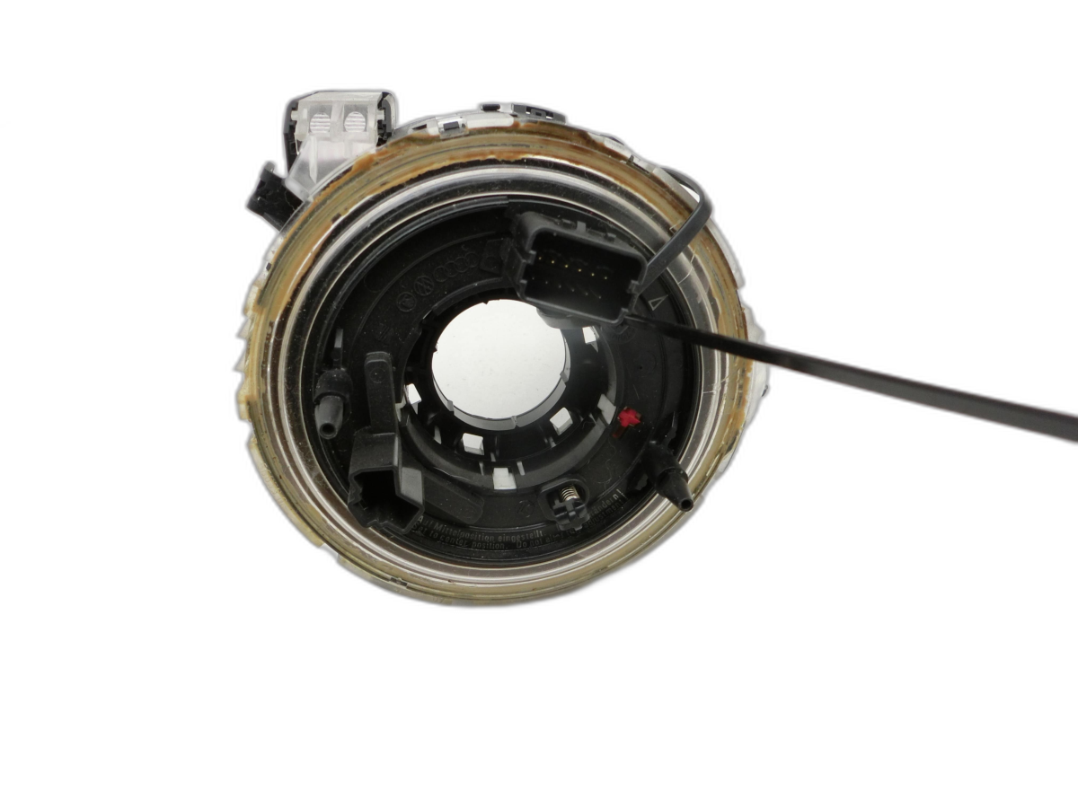 Audi A6 4F C6 08-11 Airbag Schleifring Wickelfeder SRS Lenkwinkelsensor Lenkstockschalter  - Bild 1