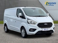 2022 Ford Transit Custom 340L Limited 2.0L 170PS AUTO Frozen White FSH LOW MILES