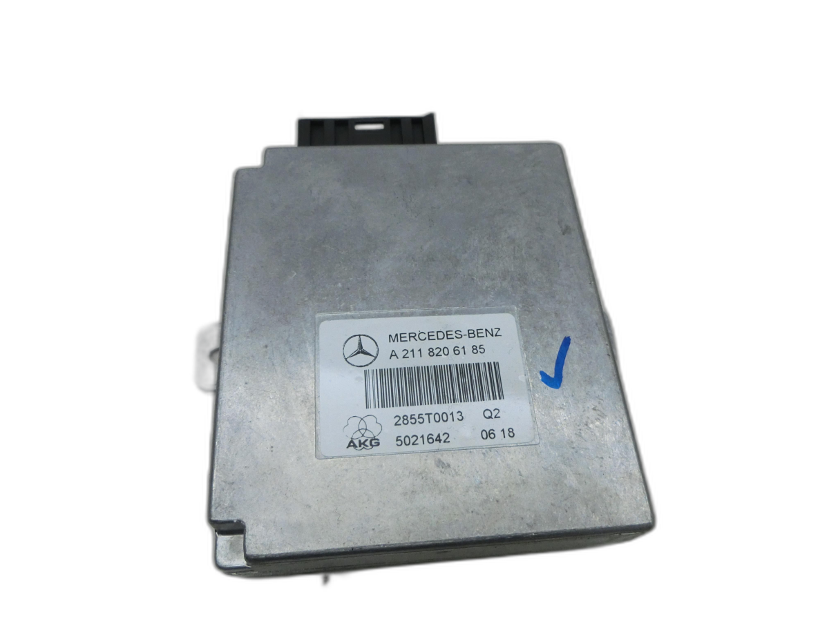 Mercedes S211 W211 E270 02-06 Steuergerät ECU Modul Linguatronic Sprachsteuerung  - Bild 1