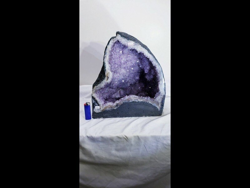 Amethyst Church Crystal Cathedral Geode Tower:  Deep Cave