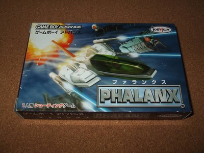 Game Boy Advance Software Phalanx GBA Nintendo Japanese Retro Import Boxed NEW