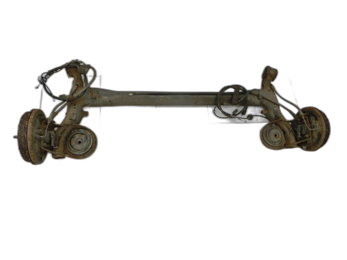 Hyundai I10 PA 11-13 5T Hinterachse Achse m. Trommelbremse  - Bild 1