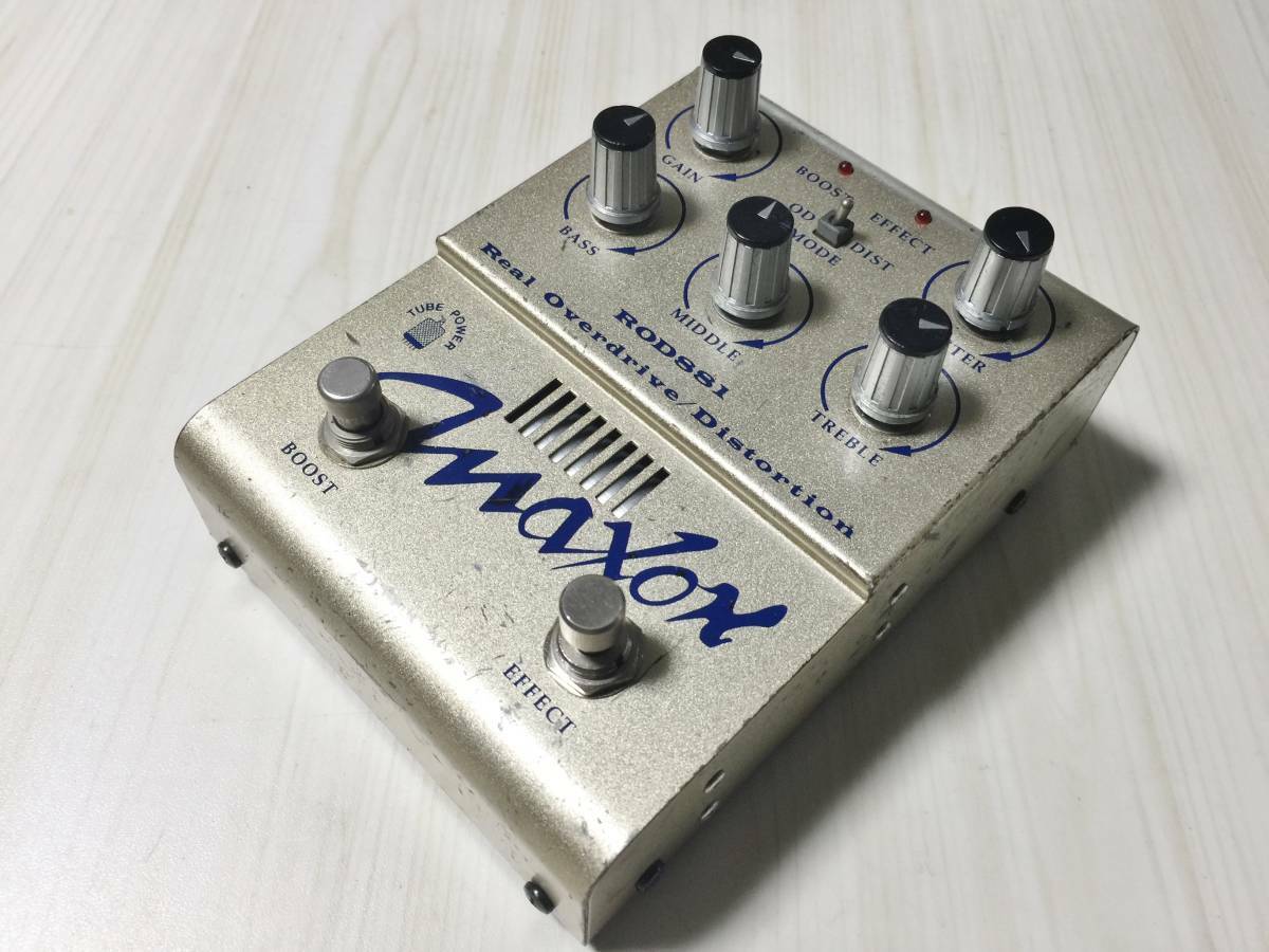 ギター Maxon ROD881 Real Overdrive/Distortion Maxon ROD 881 Real Overdrive/Distortion Guitar Effect Pedal
