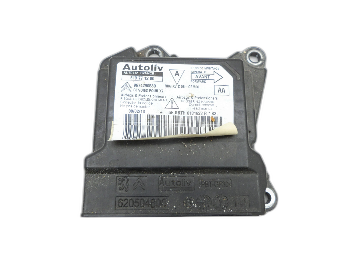 Citroen C5 RD TD 12-14 Airbag Steuergerät Airbagsteuergerät  - Bild 1