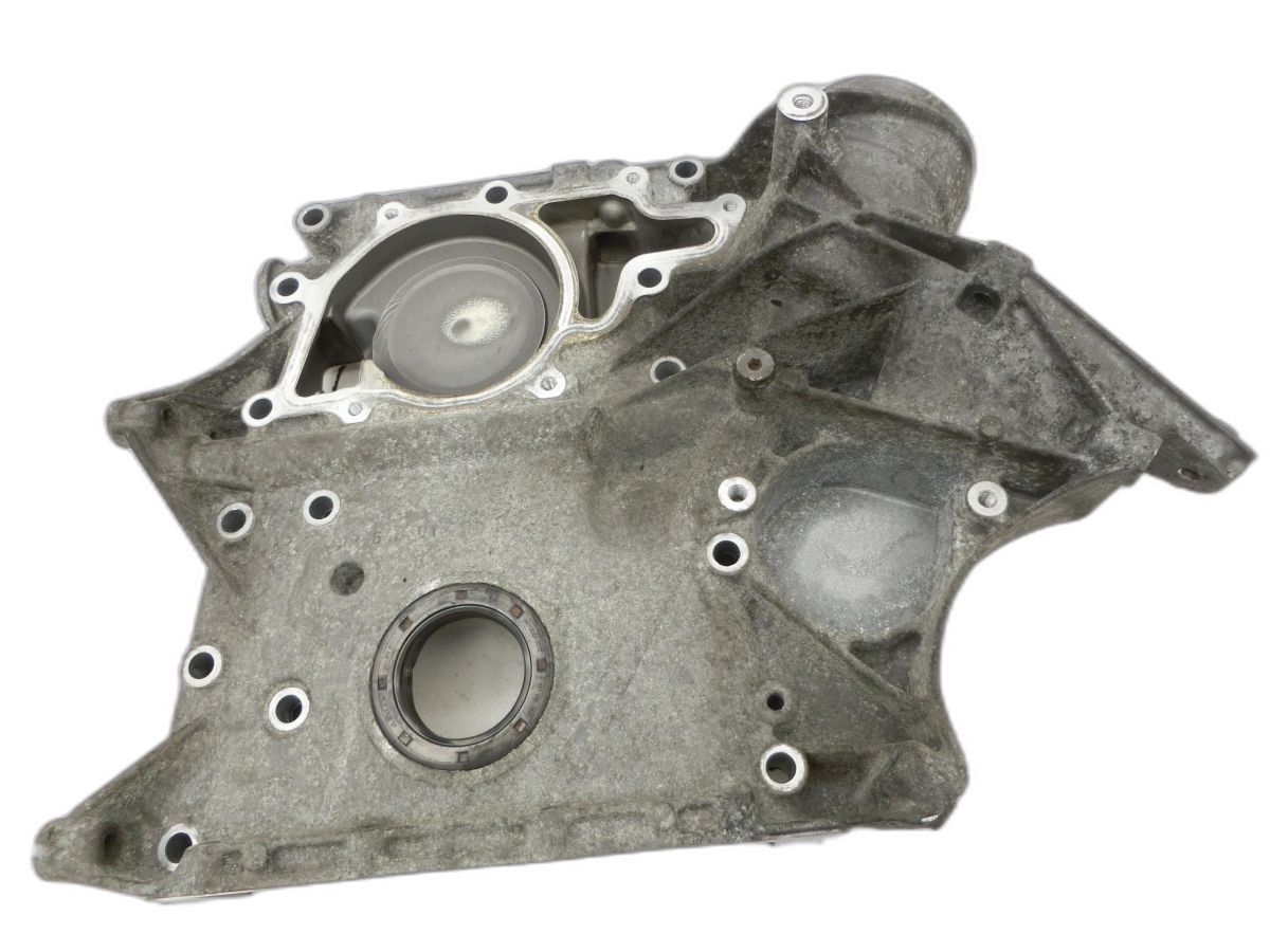 Mercedes W204 S204 C220 07-14 CDI 2,2 125KW Platte für Motor Stirnplatte Gehäuse Motorblock  - Bild 1