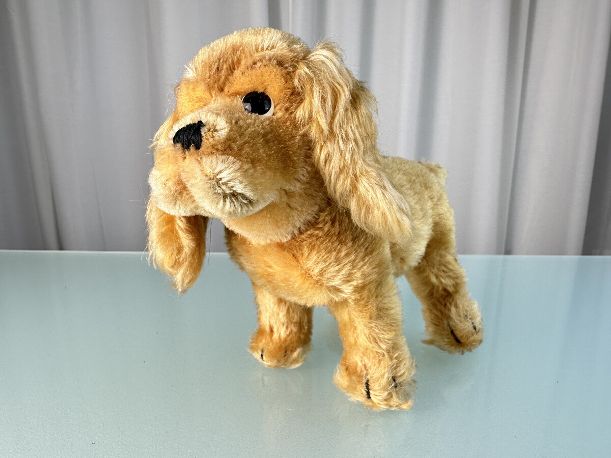 Steiff - シュタイフ★Cockie Cocker Spaniel★初期/コッカースパニエル アンティークシュタイフ コッカースパニエル Steiff 「Cockie